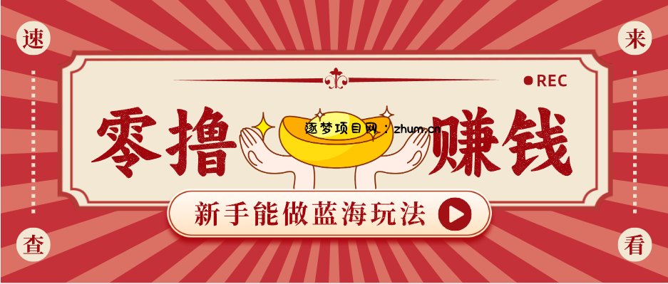 新手也能变现的蓝海玩法，一个人人能做的项目，需求量极大日入300+！-逐梦项目网