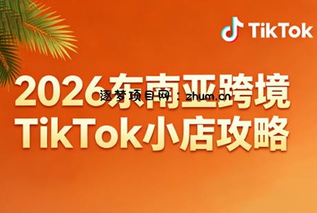 2026东南亚跨境TikTok小店攻略(更新4月)-逐梦项目网