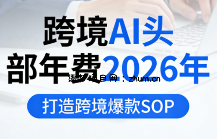 跨境AI头部年费2026年，打造跨境爆款SOP(更新5月)-逐梦项目网