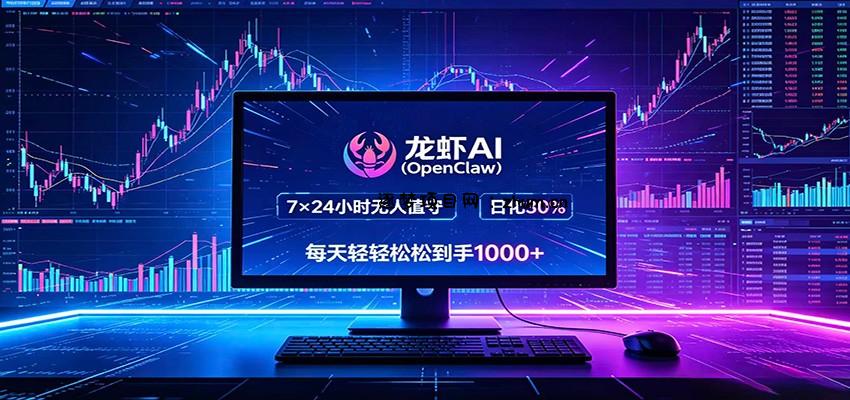 龙虾AI(OpenClaw)全自动挂机，智能操控电脑高效执行任务，每天轻松到手四位数-逐梦项目网