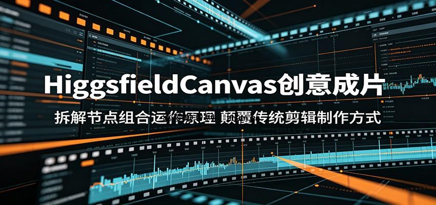 HiggsfieldCanvas创意成片：拆解节点组合运作原理，颠覆传统剪辑制作方式-逐梦项目网