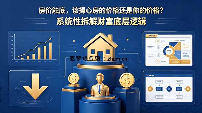 付费文章:房价触底,该操心房的价格还是你的价格?系统性拆解财富底层逻辑-逐梦项目网