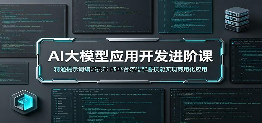 AI大模型应用开发进阶课：精通提示词编写技巧，多平台搭建部署技能实现商用化应用-逐梦项目网