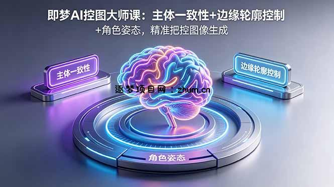 即梦AI控图大师课:主体一致性+边缘轮廓控制+角色姿态,精准把控图像生成-逐梦项目网