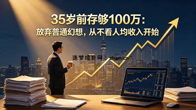 35岁前存够100万:放弃普通幻想,从不看人均收入开始-逐梦项目网