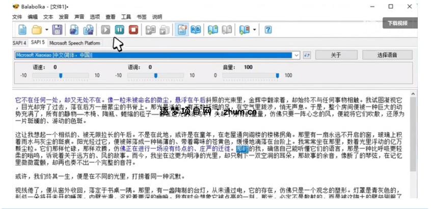 【离线版】微软TTS语音配音!含晓晓,云希等12款离线模型,含多线程小说合成器,10000字仅需10s即可