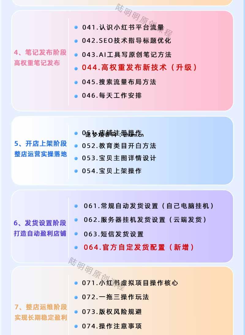 图片[3]-小红书虚拟项目特训班9.0，全面拥抱AI，批量产出原创PPT货源，单品/单店纯利润几万到几十W-逐梦项目网