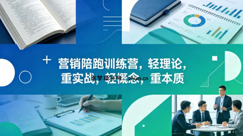 老A营销陪跑训练营,轻理论,重实战,轻概念,重本质(更新2026年6月)-逐梦项目网