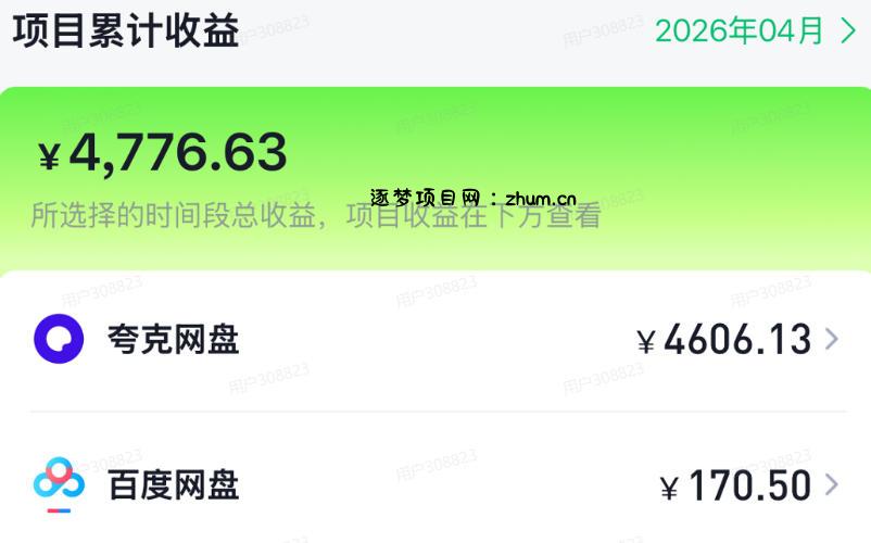 单月破7000+，网盘拉新工具号实战，每天两个小时，0门槛长期稳定，适合新手小白