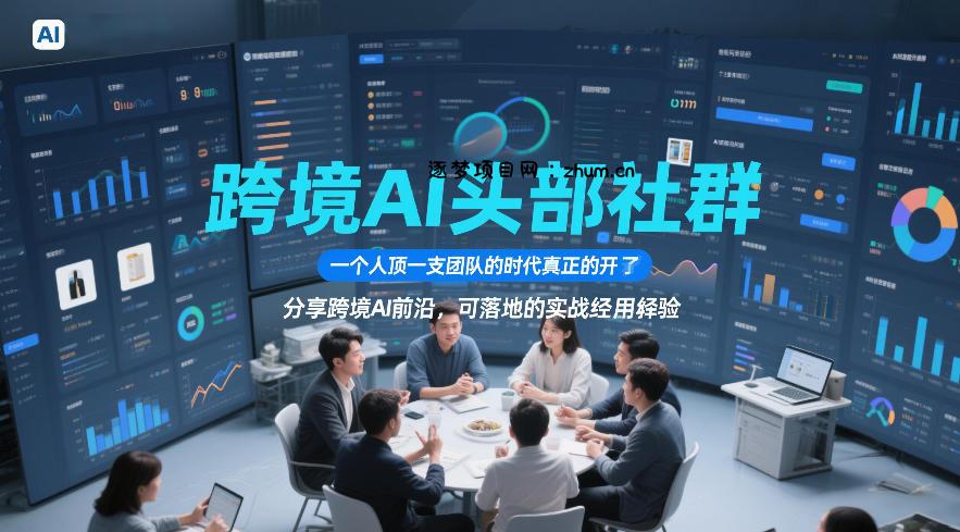 跨境AI头部社群,一个人顶一支团队的时代真正的开始了,分享跨境AI前沿,可落地的实战经验(更新6月29日)