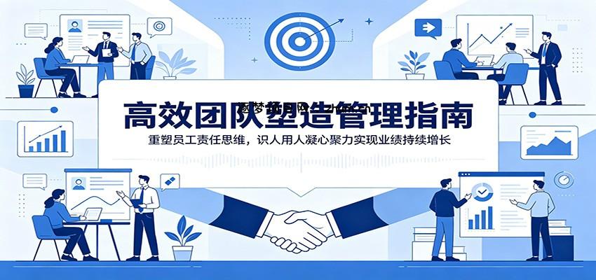 高效团队塑造管理指南：重塑员工责任思维，识人用人凝心聚力实现业绩持续增长-逐梦项目网