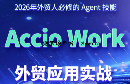 铭超老师·AccioWork外贸Agent应用实战-逐梦项目网