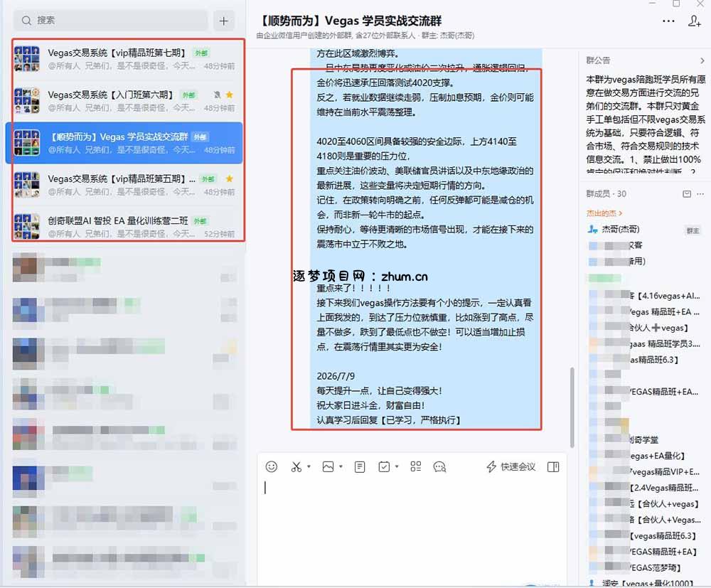 图片[1]-【3天学会手工单交易】Vegas交易技术+聪明软件，日赚50-1000U， 长期稳定，小白轻松上手-逐梦项目网