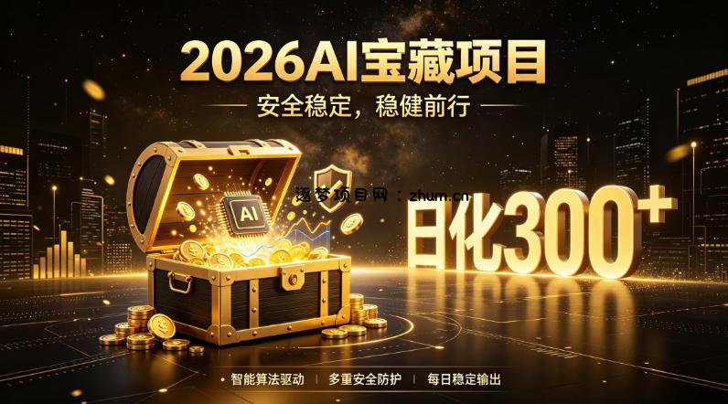 2026AI安全掘金项目，日化稳定300+，无需人为干预操作，当天见收益，操作简单【揭秘】-逐梦项目网