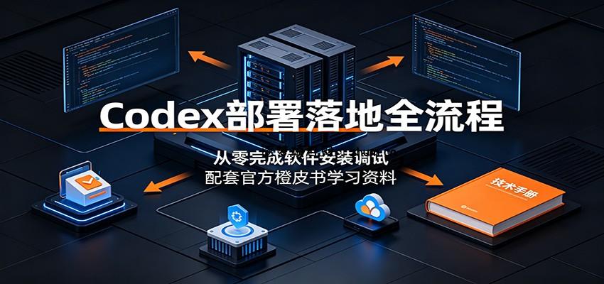 Codex部署落地全流程：从零完成软件安装调试，配套官方橙皮书学习资料-逐梦项目网