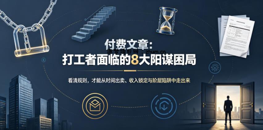 付费文章：打工者面临的8大阳谋困局-逐梦项目网