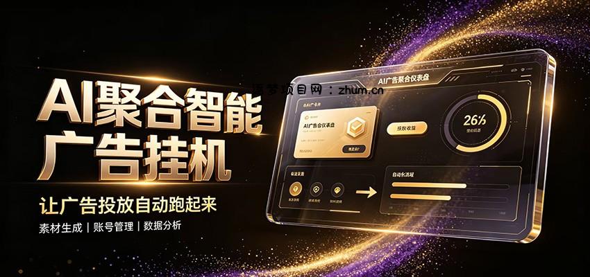 AI聚合挂机工作室,轻资产创业首选,单台设备日收益70-200元-逐梦项目网