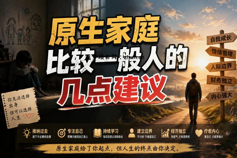 付费文章:给原生家庭比较一般人的几点建议-逐梦项目网