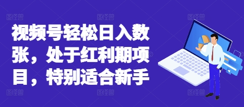 视频号轻松日入数张,处于红利期项目,特别适合新手-逐梦项目网